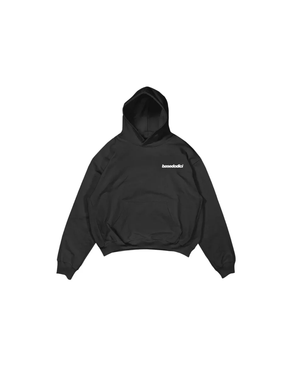 Hoodie "REFLECTIVE" Hustler Black - immagine 4