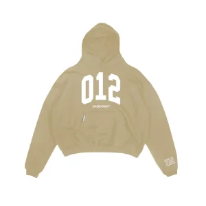 Hoodie Boxy “DYSTOPIA” 012 Cream