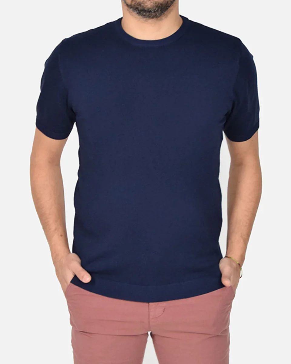 Maglia in filo a manica corta - immagine 2