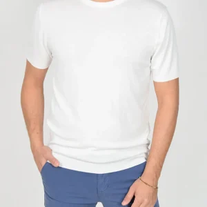 Maglia in filo a manica corta