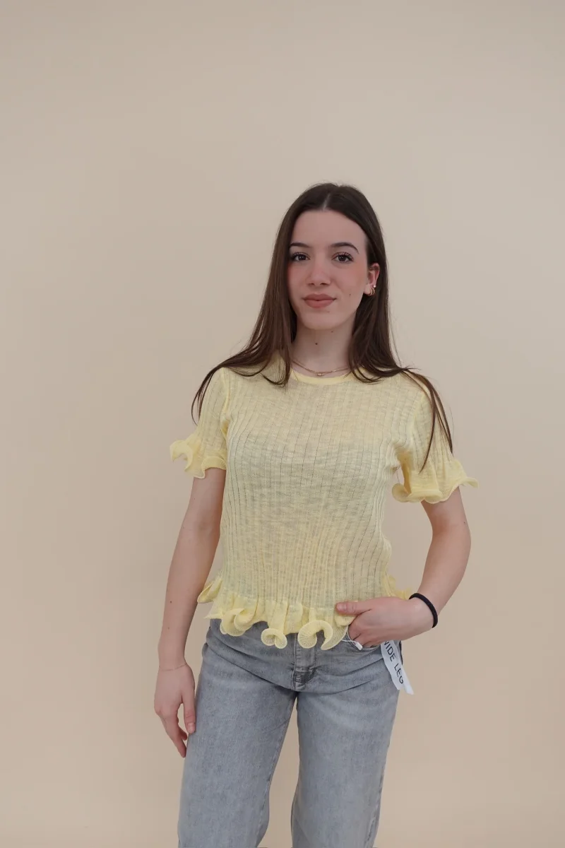 Maglia Chic Giallo