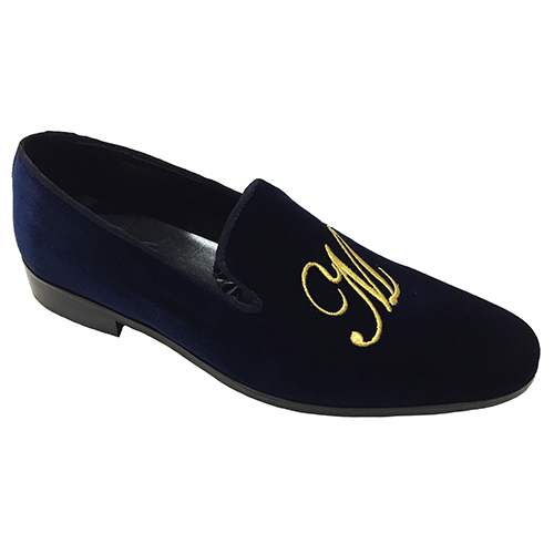 Slippers in velluto con iniziali personalizzabili - immagine 3