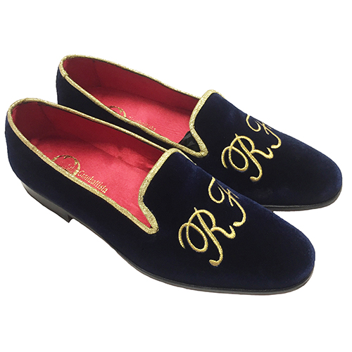 Pantofole con ricamo iniziali personalizzate - immagine 2