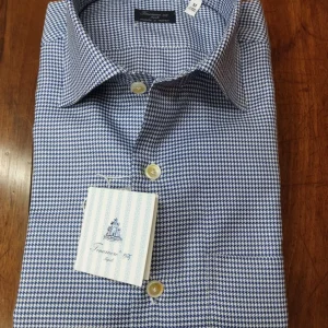 Camicia Finamore Pied de Poule