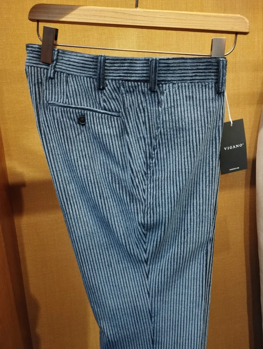 Pantalone Viganò Classico Velluto - immagine 2