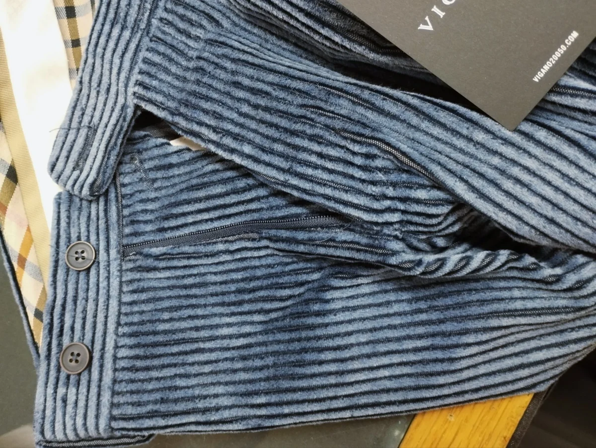 Pantalone Viganò Classico Velluto - immagine 5