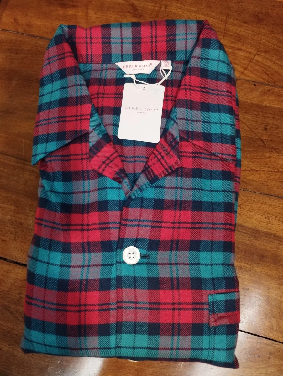 Pigiama Derek Rose Flanella - immagine 2