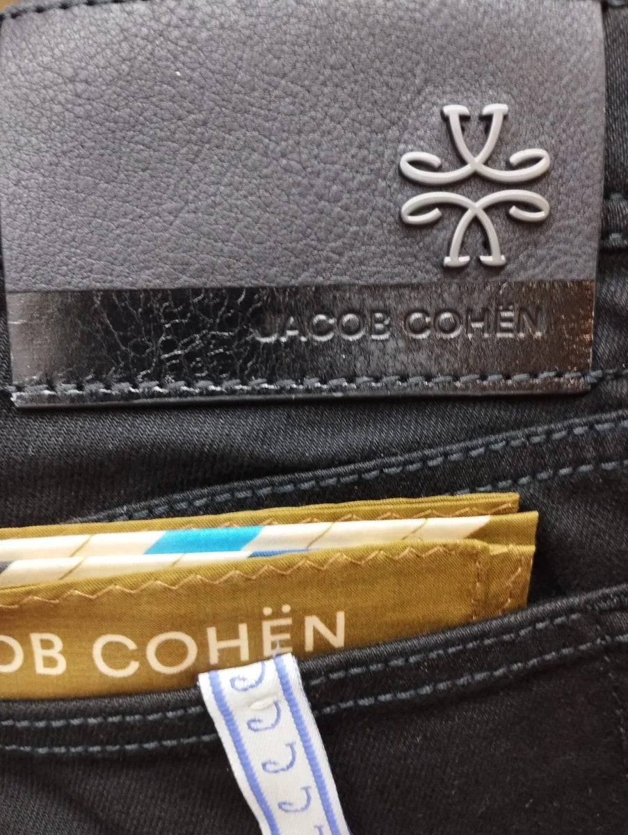 Pantalone Jacob Cohen Denim Stay Black - immagine 3