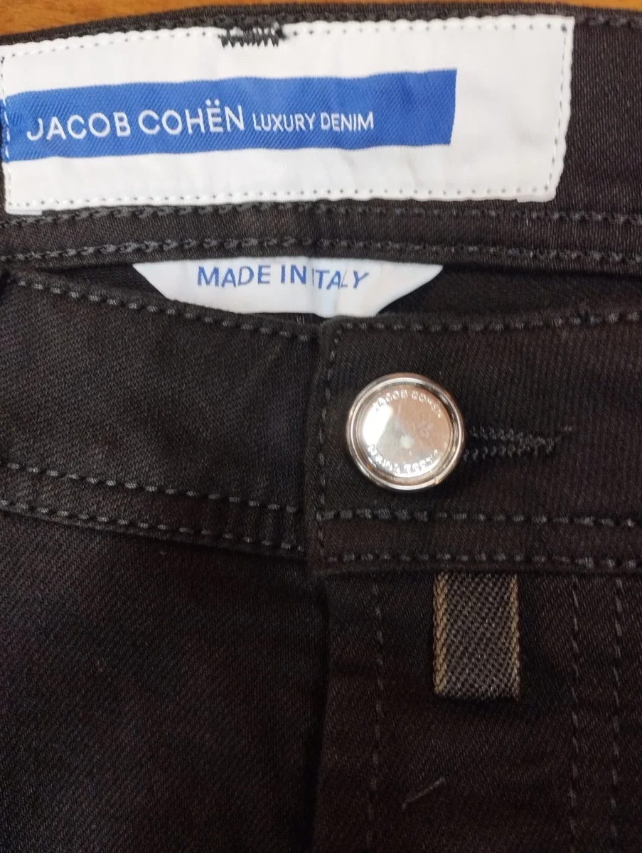 Pantalone Jacob Cohen Denim Stay Black - immagine 6