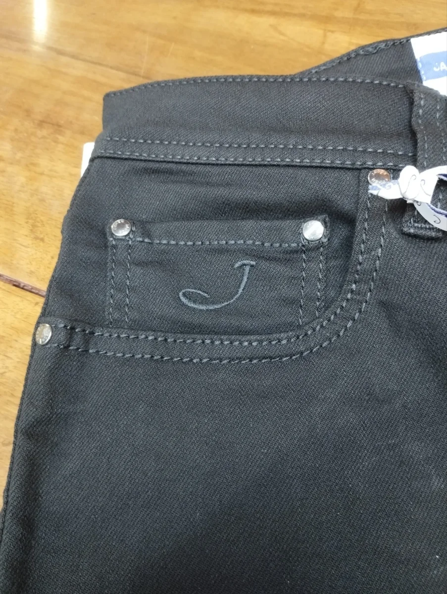 Pantalone Jacob Cohen Denim Stay Black - immagine 4