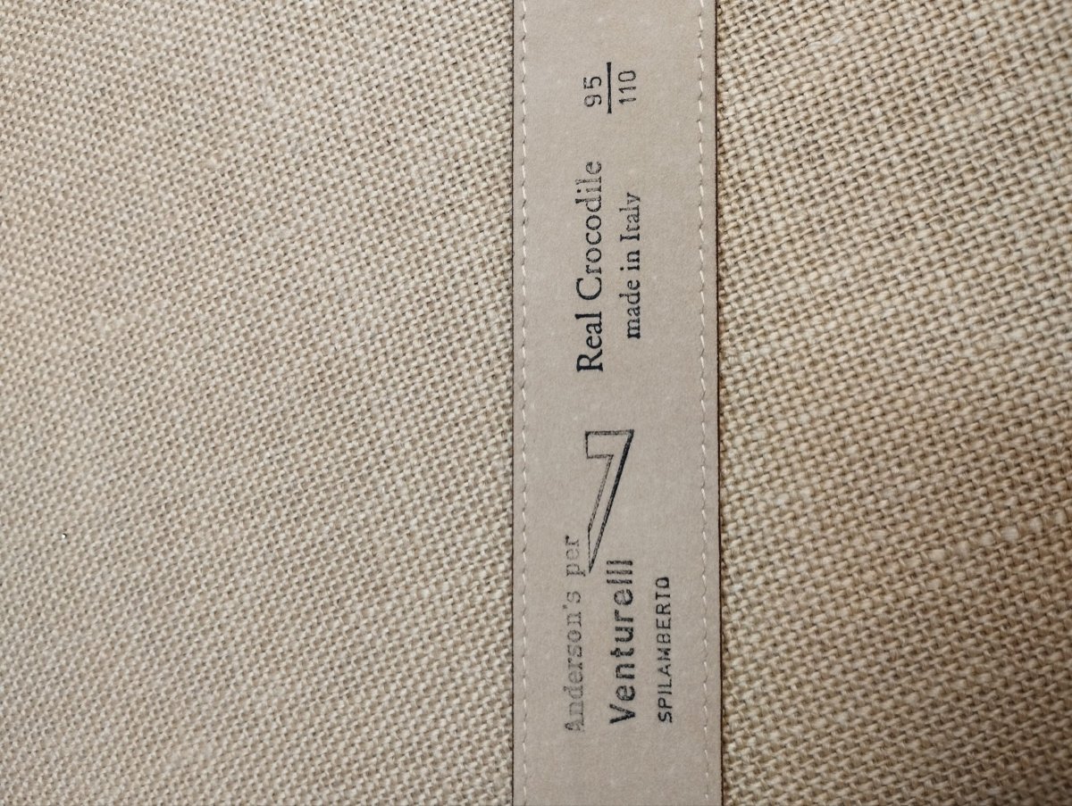 Cintura coccodrillo Anderson ‘s - immagine 6