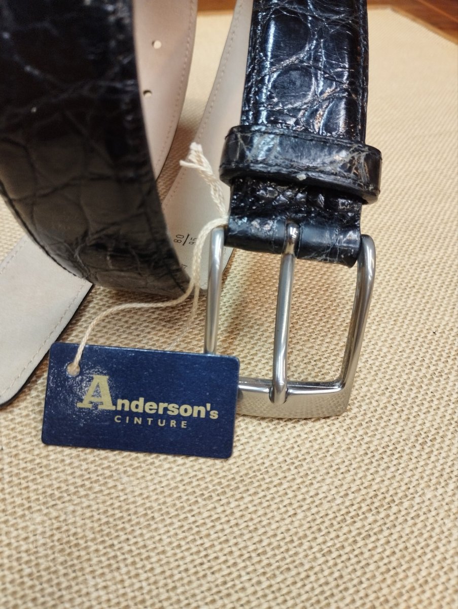 Cintura coccodrillo Anderson’s - immagine 3