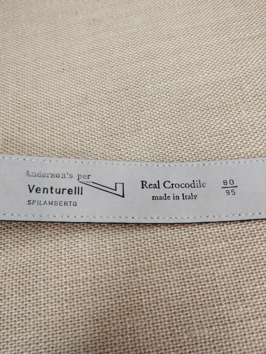 Cintura coccodrillo Anderson’s - immagine 5