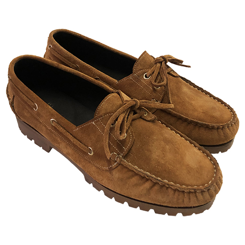 Scarpe stringate in pelle scamosciata - immagine 5