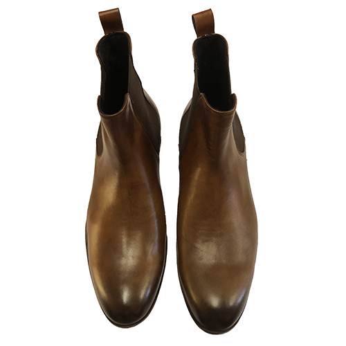 Stivaletti modello Chelsea in vitello - immagine 4