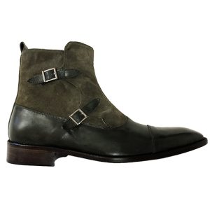 Stivaletti uomo vintage con fibbia