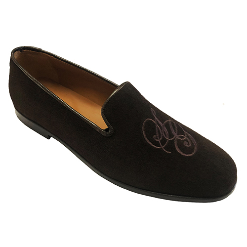 Mocassini Slippers in camoscio o velluto - immagine 4