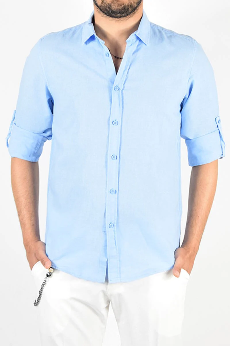 CAMICIA IN LINO - immagine 2