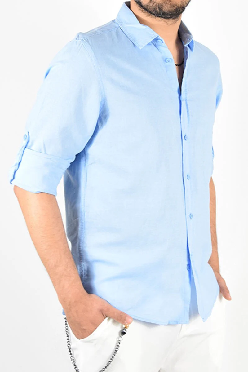 CAMICIA IN LINO - immagine 6