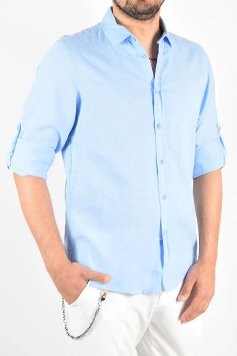 CAMICIA IN LINO - immagine 7