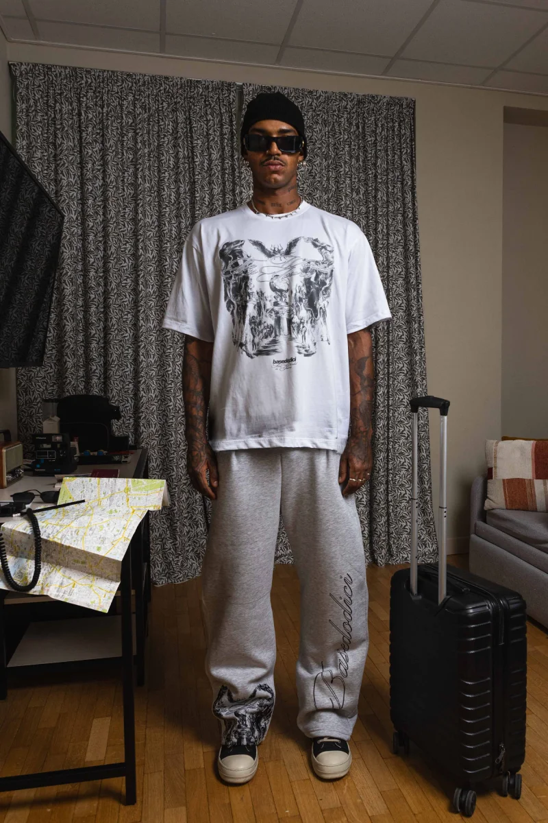 T-Shirt "WORLD TOUR" Scarface White - immagine 4