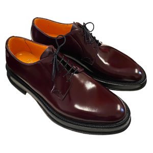 Scarpe classiche in pelle spazzolata