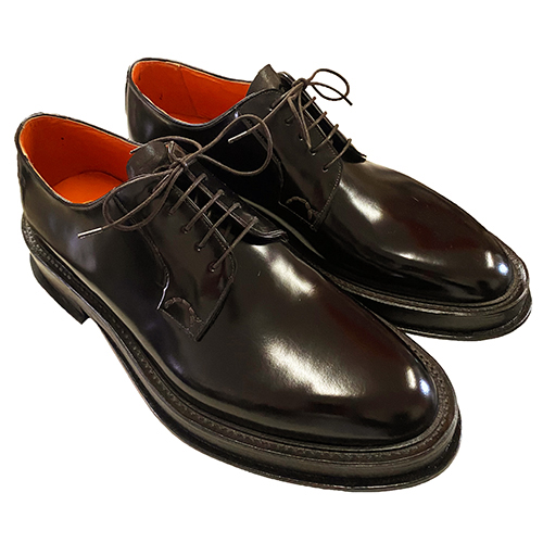 Scarpe classiche in pelle spazzolata - immagine 5