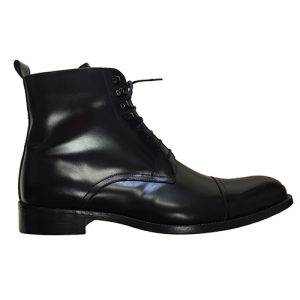 Stivaletti in vitello pieno fiore