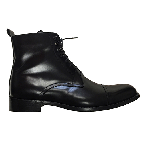 Stivaletti in vitello pieno fiore