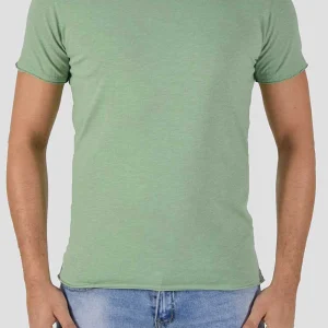 T-SHIRT CON TAGLIO VIVO