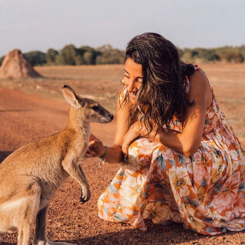 Abito lungo bohemian donna - immagine 5