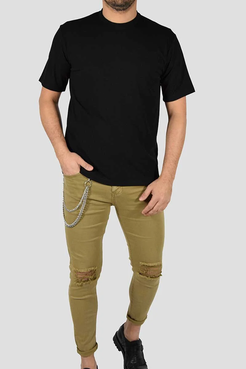 MAGLIA ELASTICIZZATA TESSUTO RIGATO - immagine 3