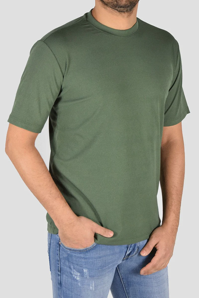 MAGLIA ELASTICIZZATA TESSUTO RIGATO - immagine 8