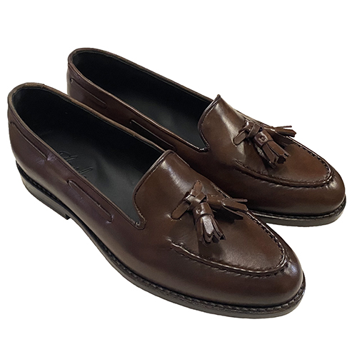 Mocassino classico suola in cuoio - immagine 8