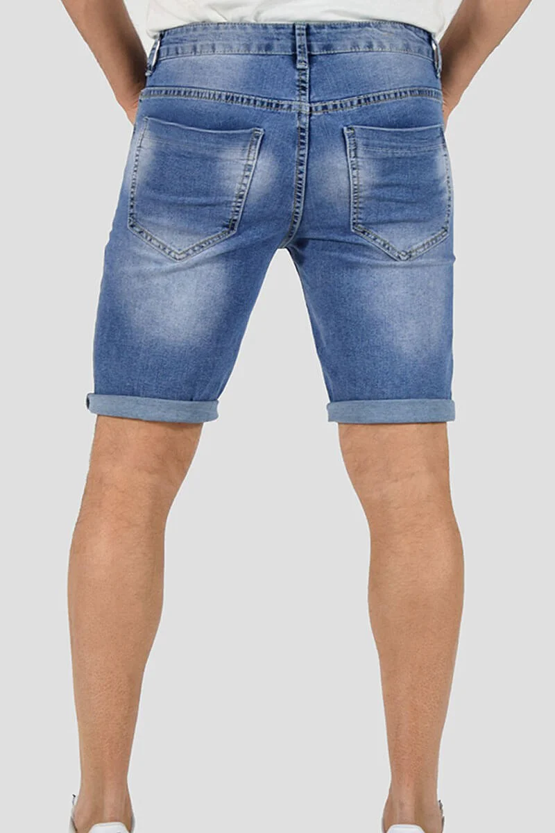 BERMUDA SKINNY IN DENIM - immagine 7