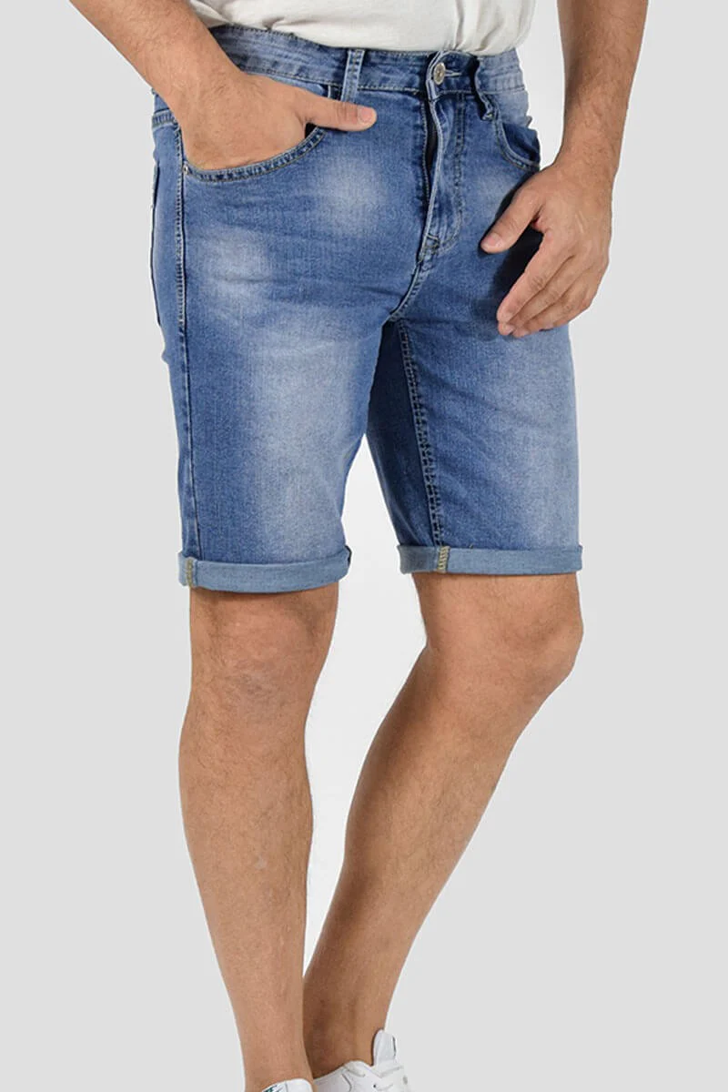 BERMUDA SKINNY IN DENIM - immagine 8