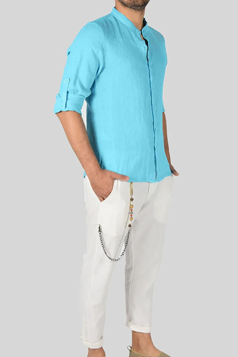 CAMICIA IN LINO - immagine 4