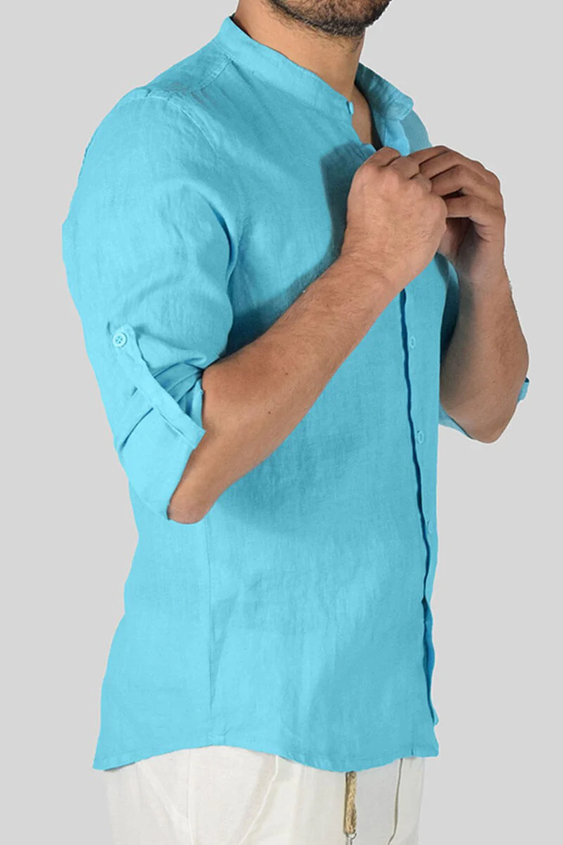 CAMICIA IN LINO - immagine 8