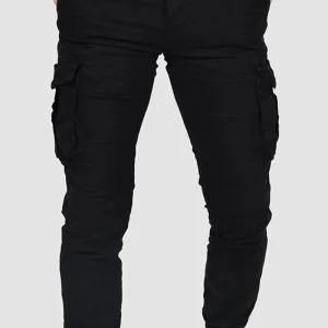 PANTALONI CON TASCONI E POLSINO