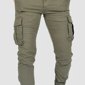 PANTALONI CON TASCONI E POLSINO