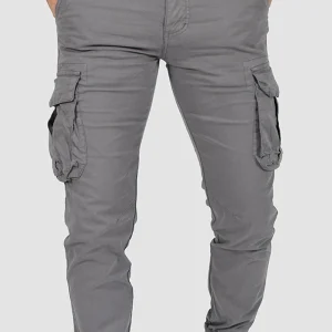 PANTALONI CON TASCONI E POLSINO