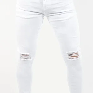 JEANS SKINNY CON STRAPPI ALLA CAVIGLIA