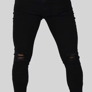 JEANS SKINNY CON STRAPPI ALLA CAVIGLIA