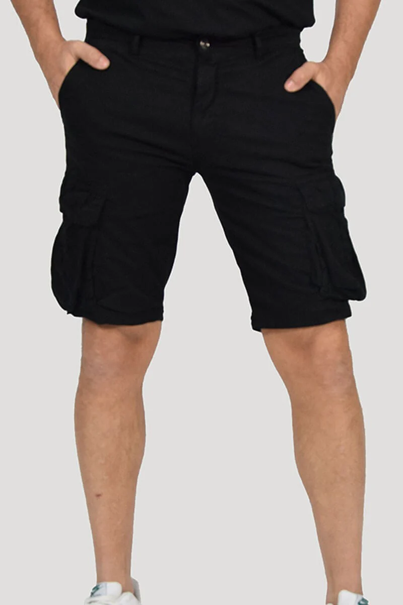 BERMUDA SKINNY CON TASCONI - immagine 3