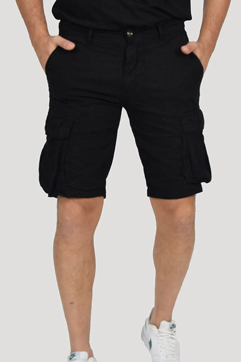 BERMUDA SKINNY CON TASCONI - immagine 2