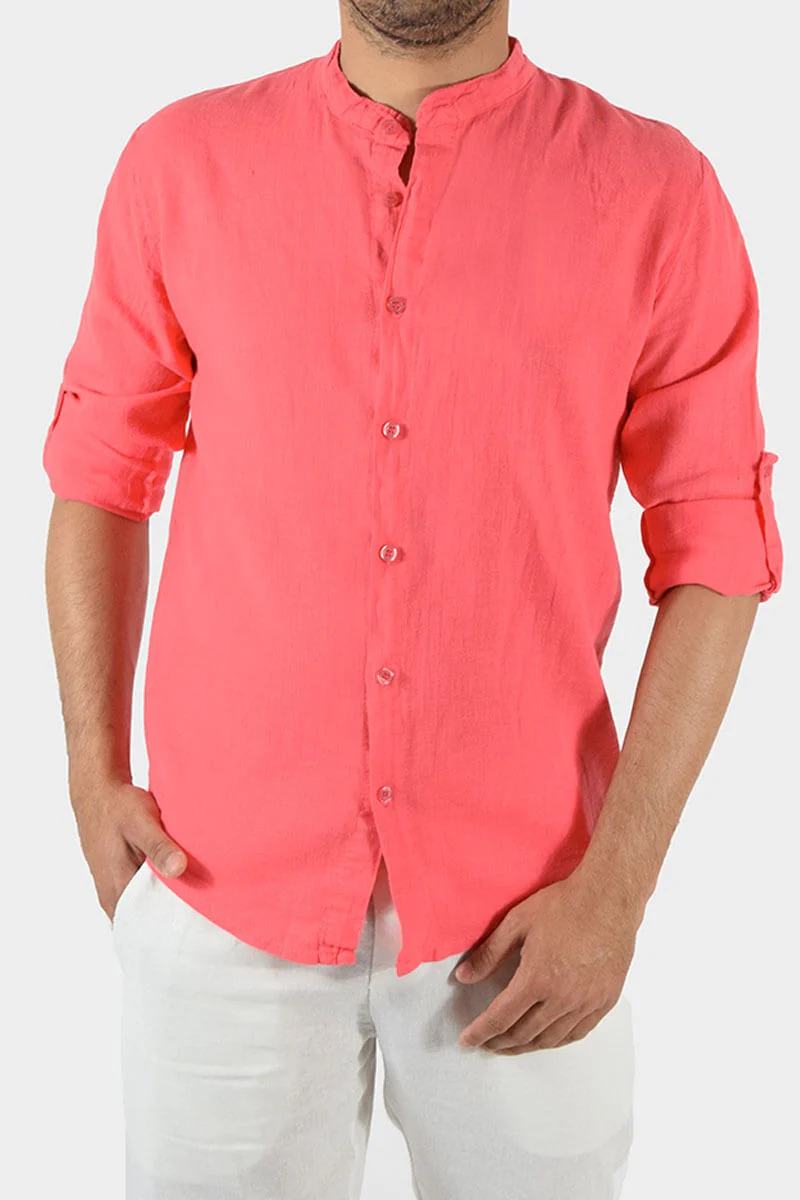 CAMICIA IN LINO - immagine 2