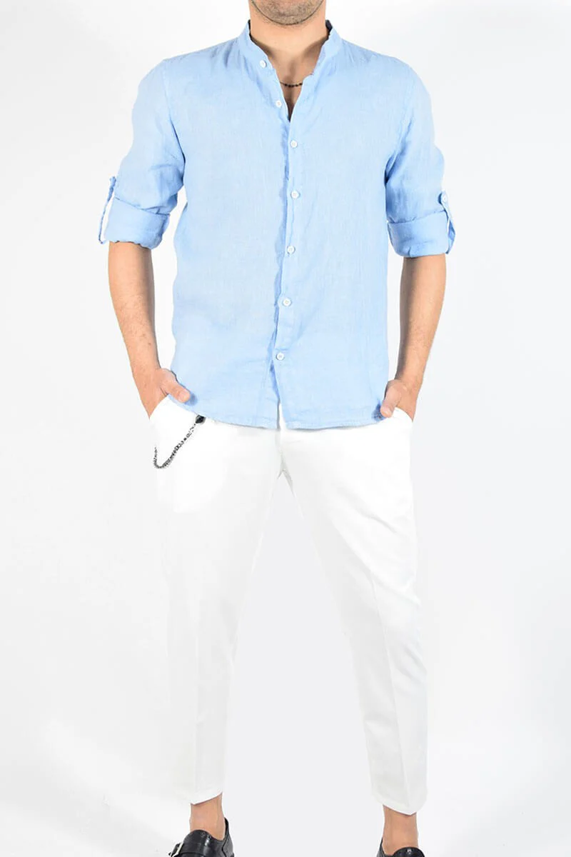 CAMICIA IN LINO - immagine 3