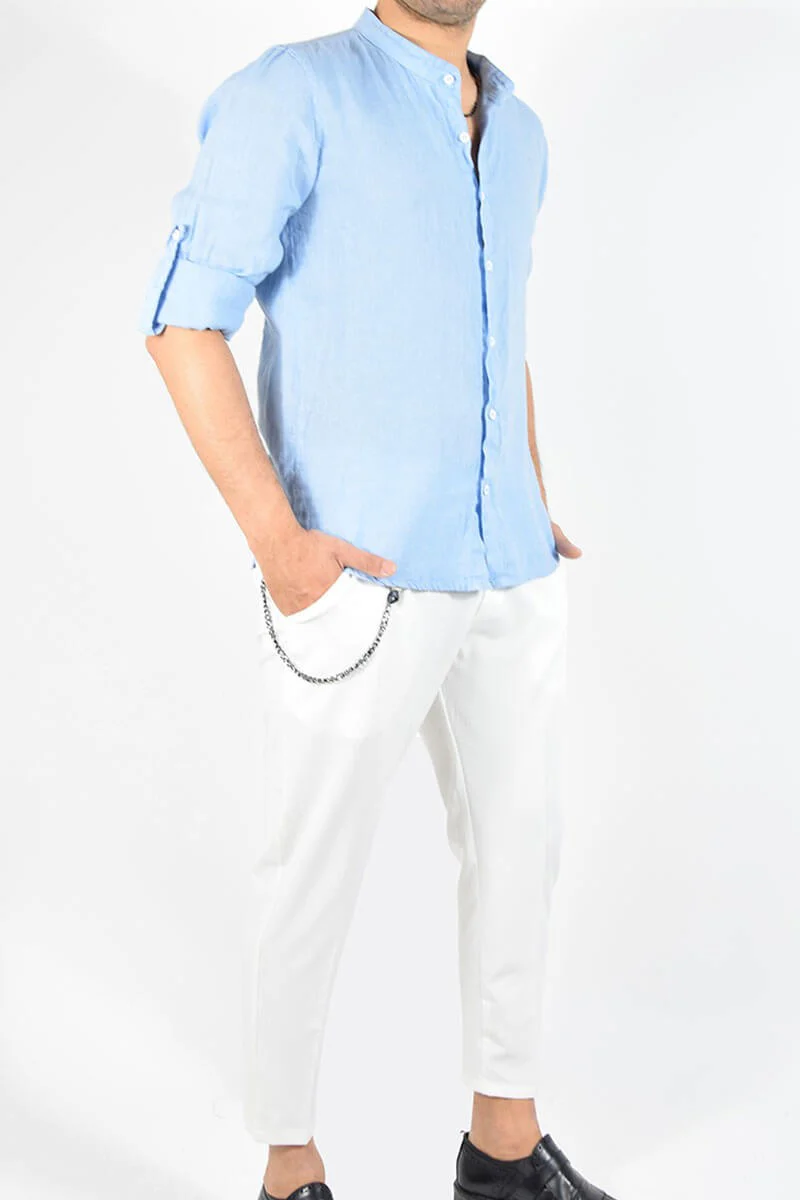 CAMICIA IN LINO - immagine 4