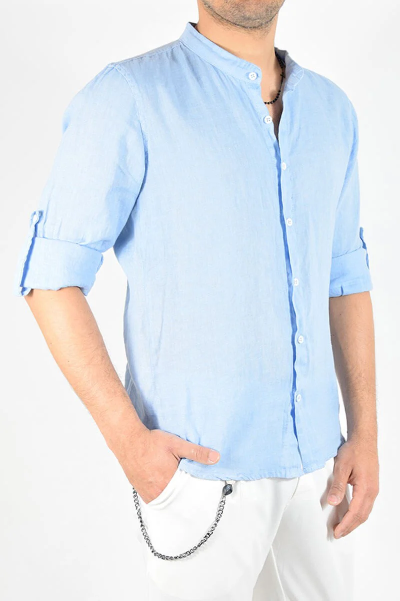 CAMICIA IN LINO - immagine 7