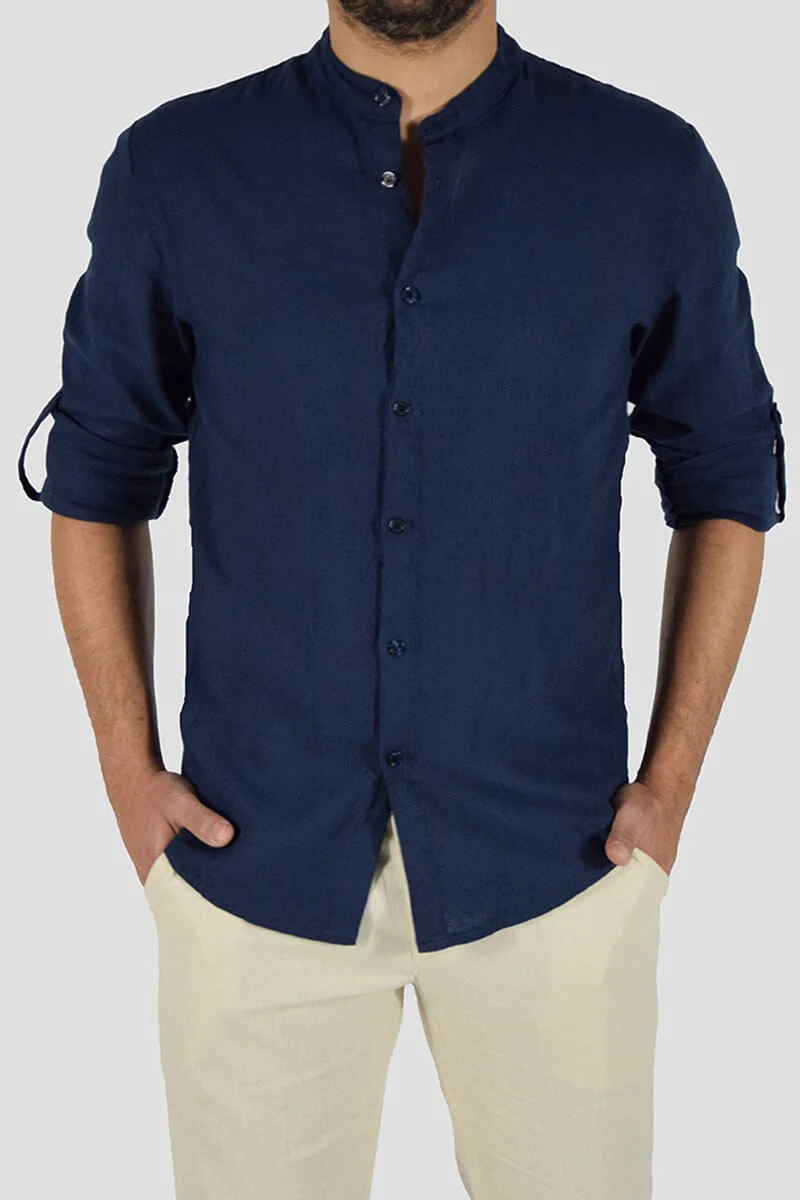 CAMICIA IN LINO - immagine 2